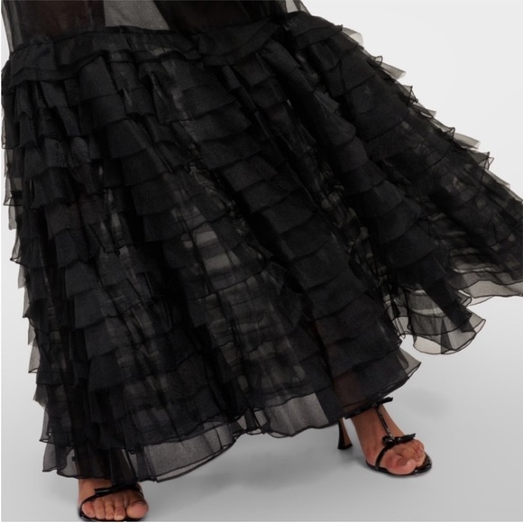 Staud
Florian Tiered Ruffle Halter Gown - Picture 7 of 9